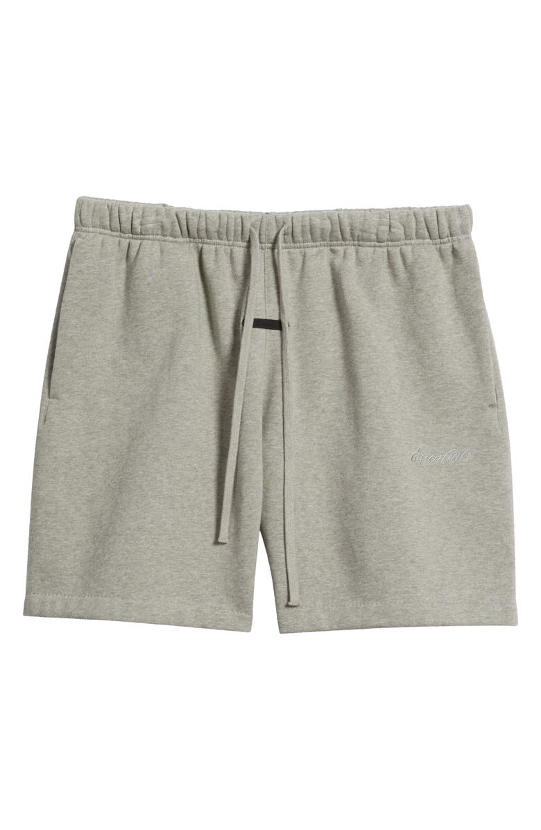 Fear of God Essentials Signature Classic Fit Sweat Shorts, Alternate, color, Concrete/Dark Concrete Heather