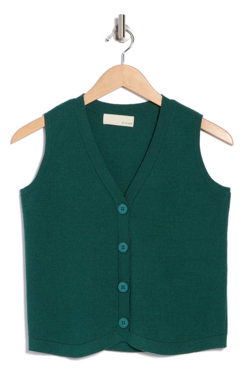 BY DESIGN Juniper Sweater Vest, Alternate, color, Meadow