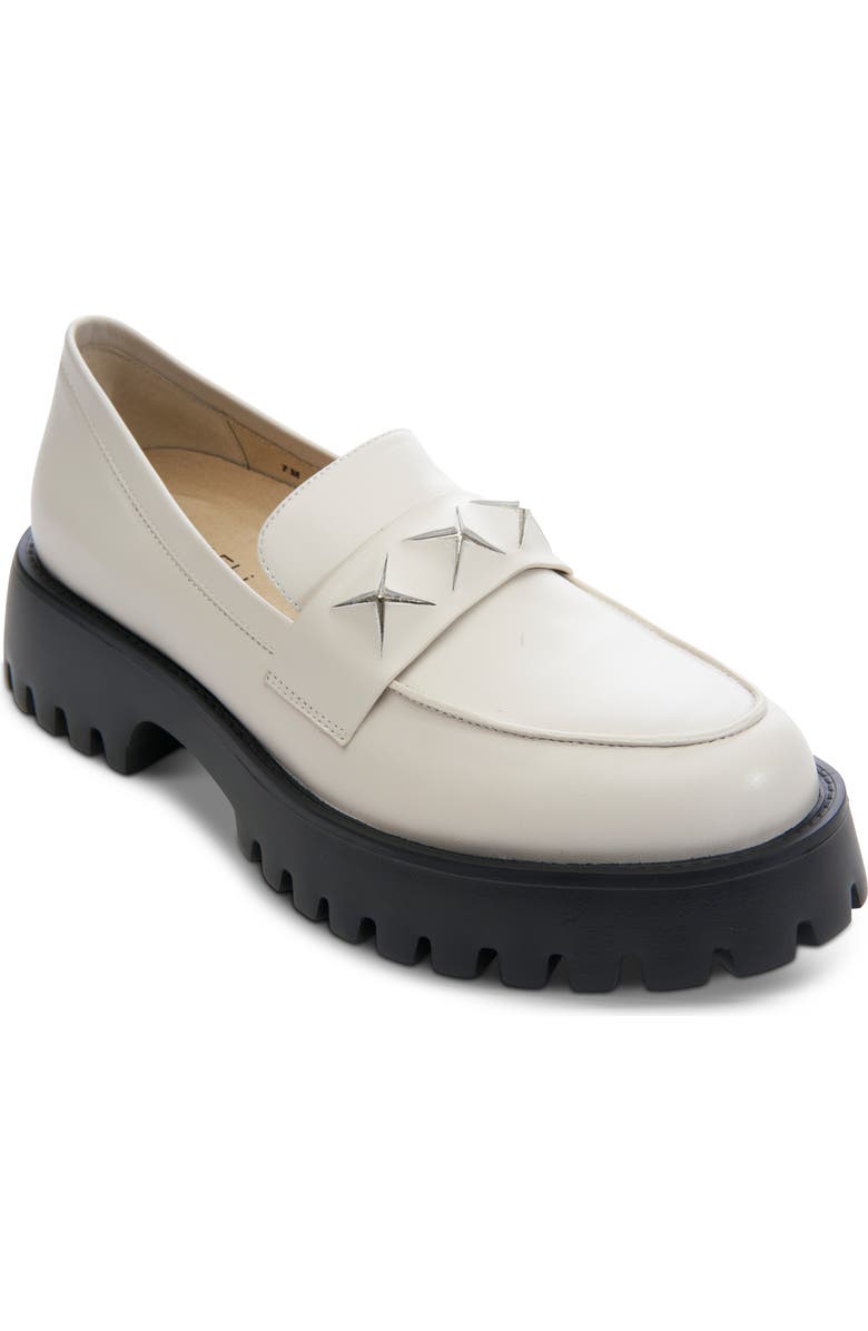 VANELi Zofie Lug Sole Loafer, Main, color, Milk