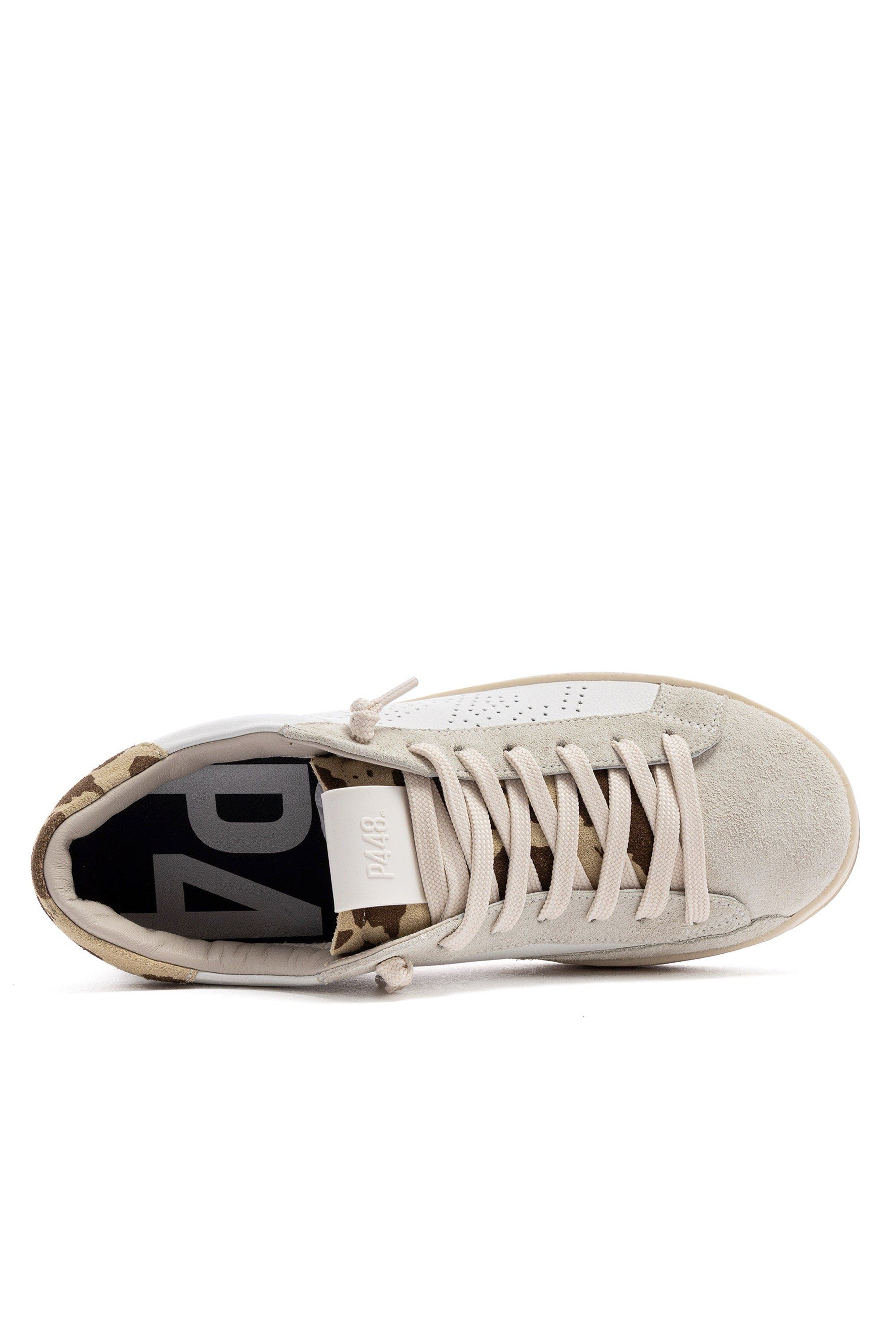 P448 John Sneaker, Alternate, color, Cow White