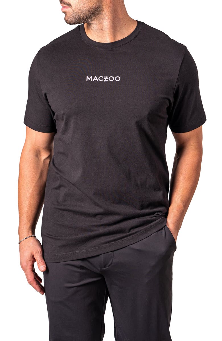Maceoo Neon Asad Embellished T-Shirt, Alternate, color, Black