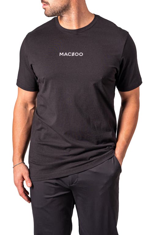 Maceoo Neon Asad Embellished T-shirt In Black