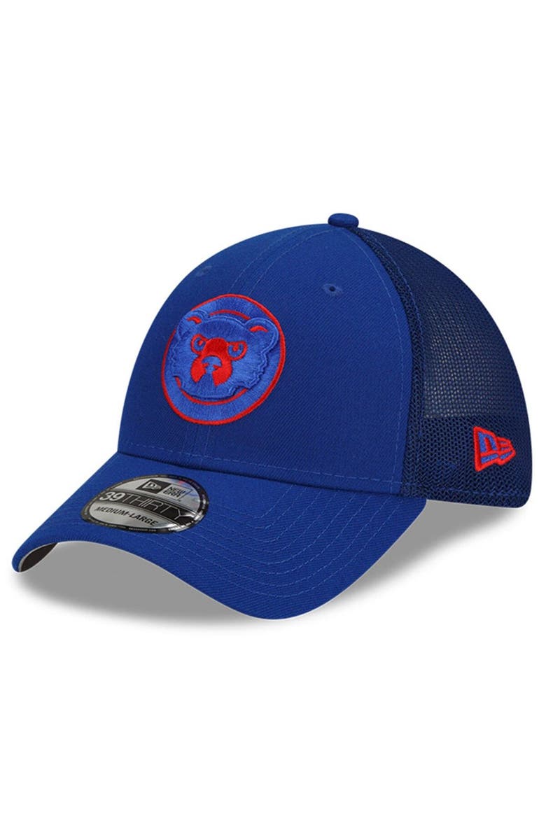 New Era Men's New Era  Royal Chicago Cubs 2023 Batting Practice 39THIRTY Flex Hat, Main, color, 