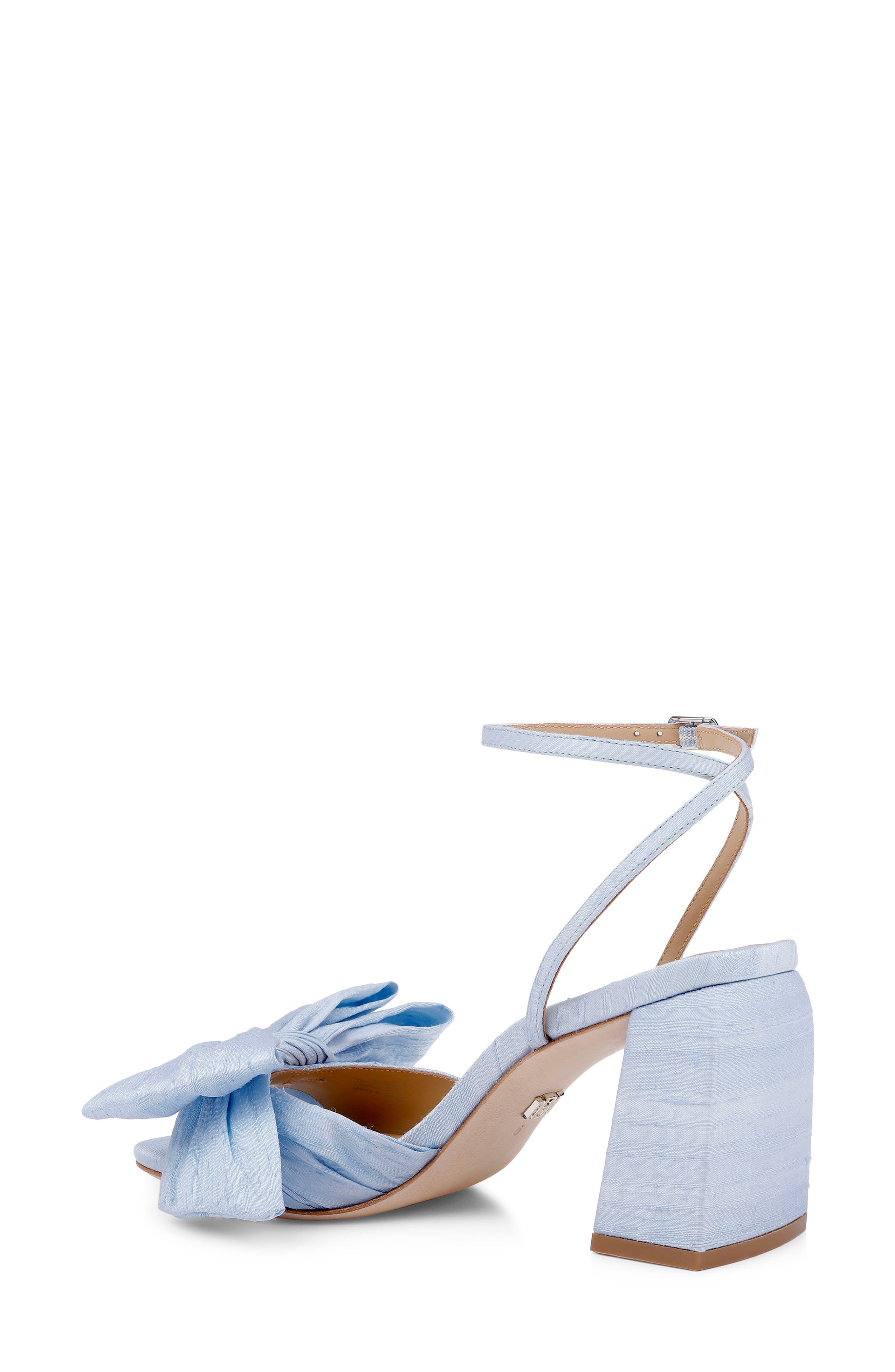 Olani Platform Ankle Strap Sandal, Alternate, color, BLUE SILK