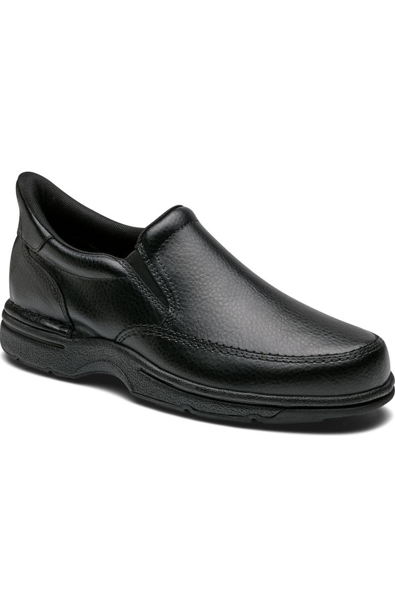 Rockport Ellworth Slip-On Shoe, Main, color, Black