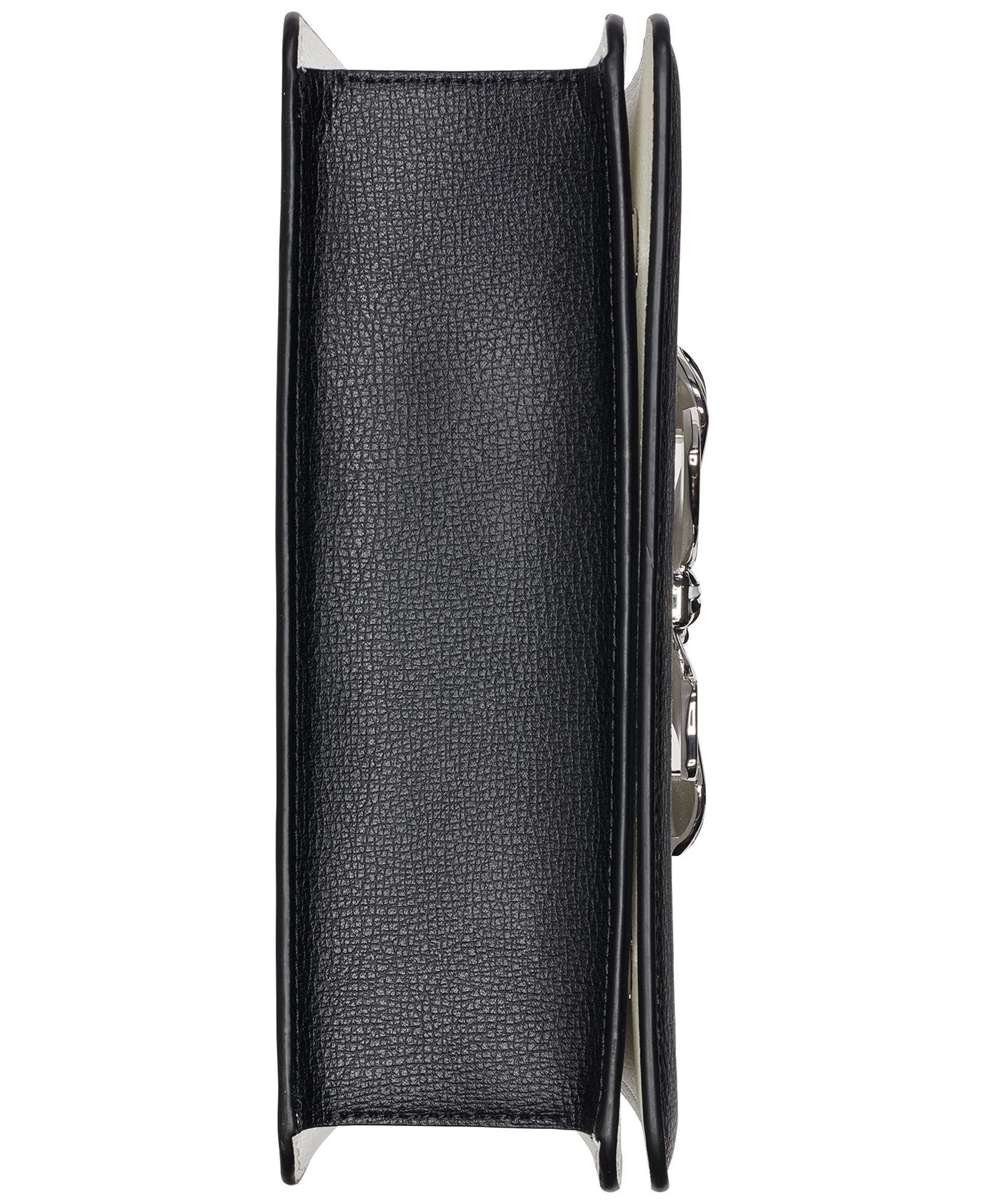 Simone Satchel, Alternate, color, White/Black 1