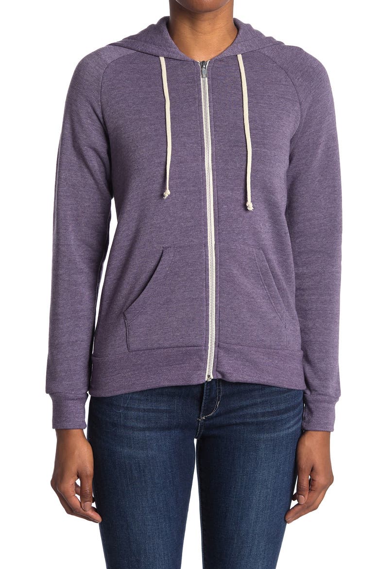 Adrian Zip Hoodie, Alternate, color, ETRU DEEPPURPLE