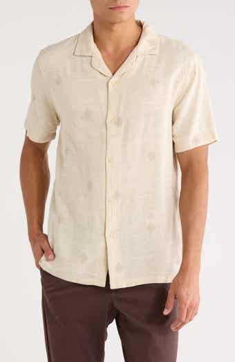 INDUSTRY REPUBLIC CLOTHING Embroidered Camp Shirt