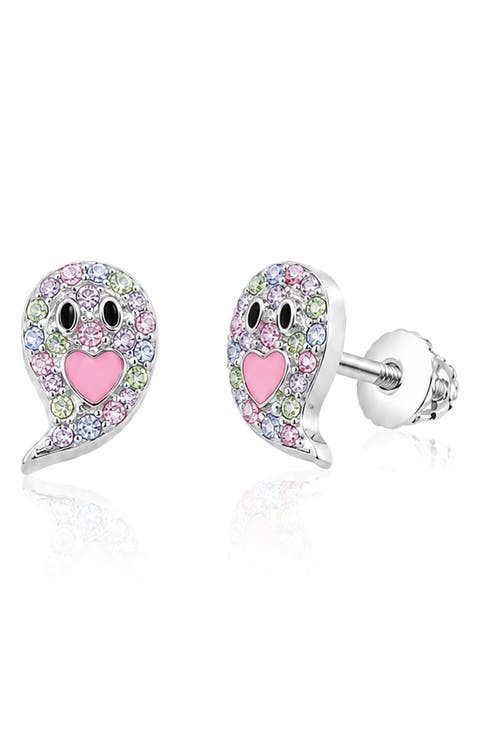 Kids' Ghost Post Earrings