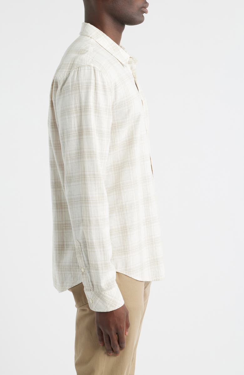 Rails Clyde Plaid Hemp & Cotton Button-Up Shirt, Alternate, color, 