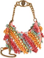 Kurt Geiger London Small Chelsea Embellished Hobo Bag