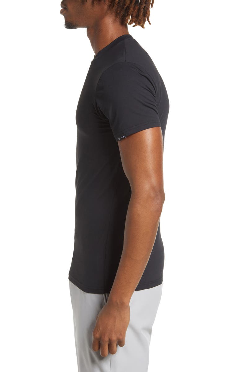 Barbell Apparel Havok Stretch Crewneck T-Shirt, Alternate, color, 