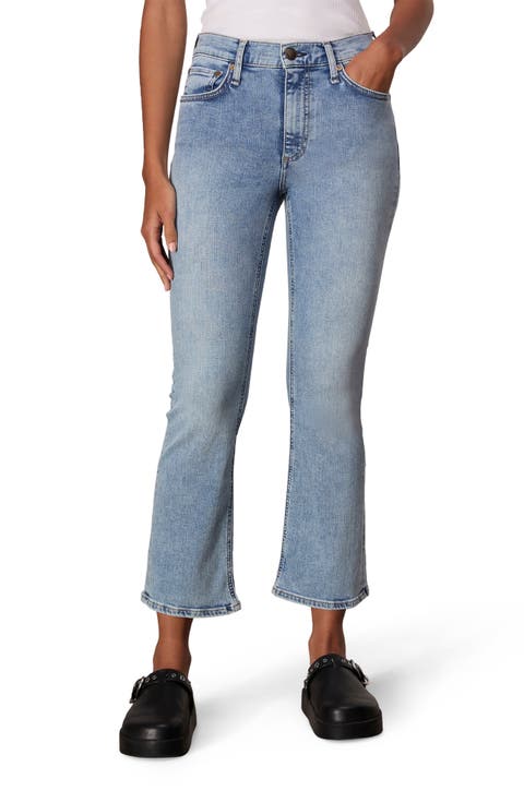 Peyton Mid Rise Ankle Bootcut Jeans (Summers)