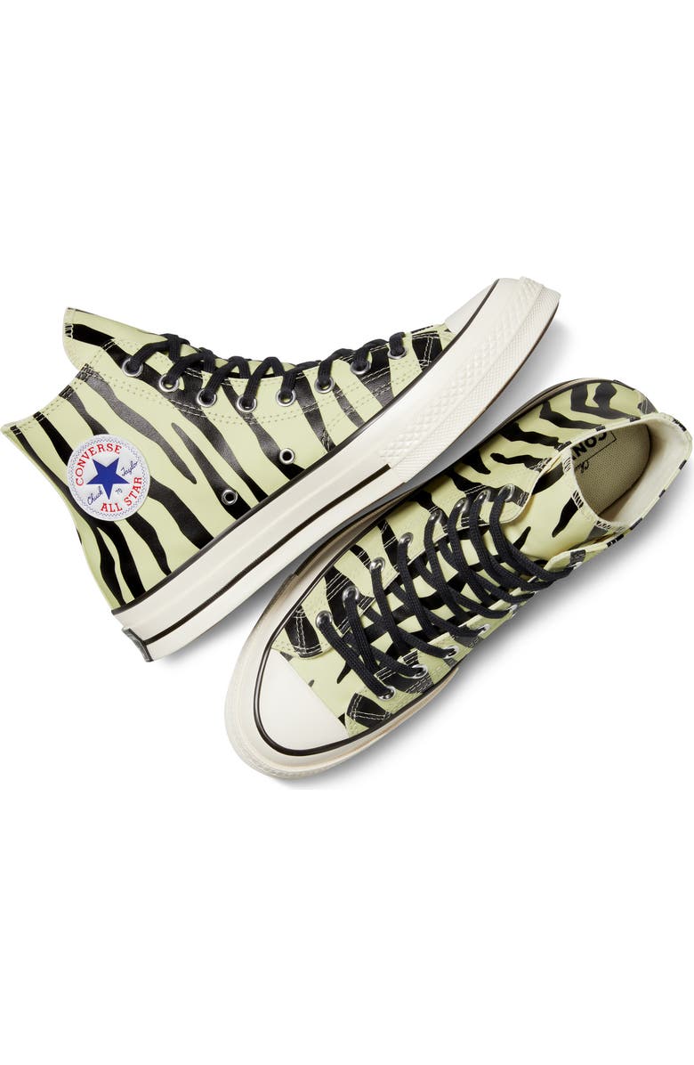 Converse Unisex Chuck Taylor<sup>®</sup> All Star<sup>®</sup> Glow in the Dark High Top Sneaker, Alternate, color,