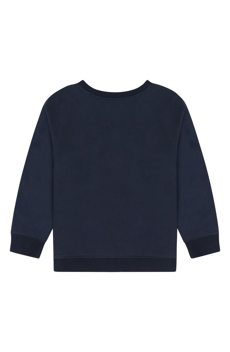 Andy & Evan Kids' Chenille USA Sweatshirt, Alternate, color, Navy Usa