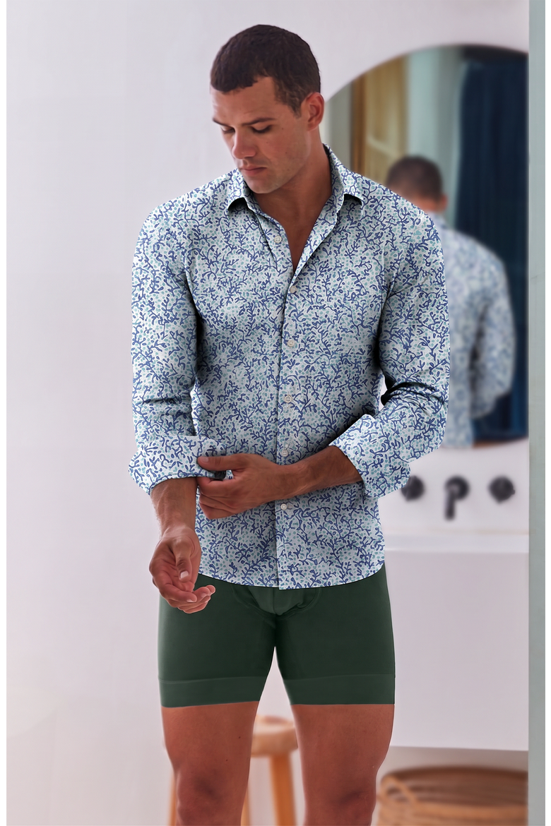 Venture Tech Dress Shirt - Classic Fit, Alternate, color, Through the Vine