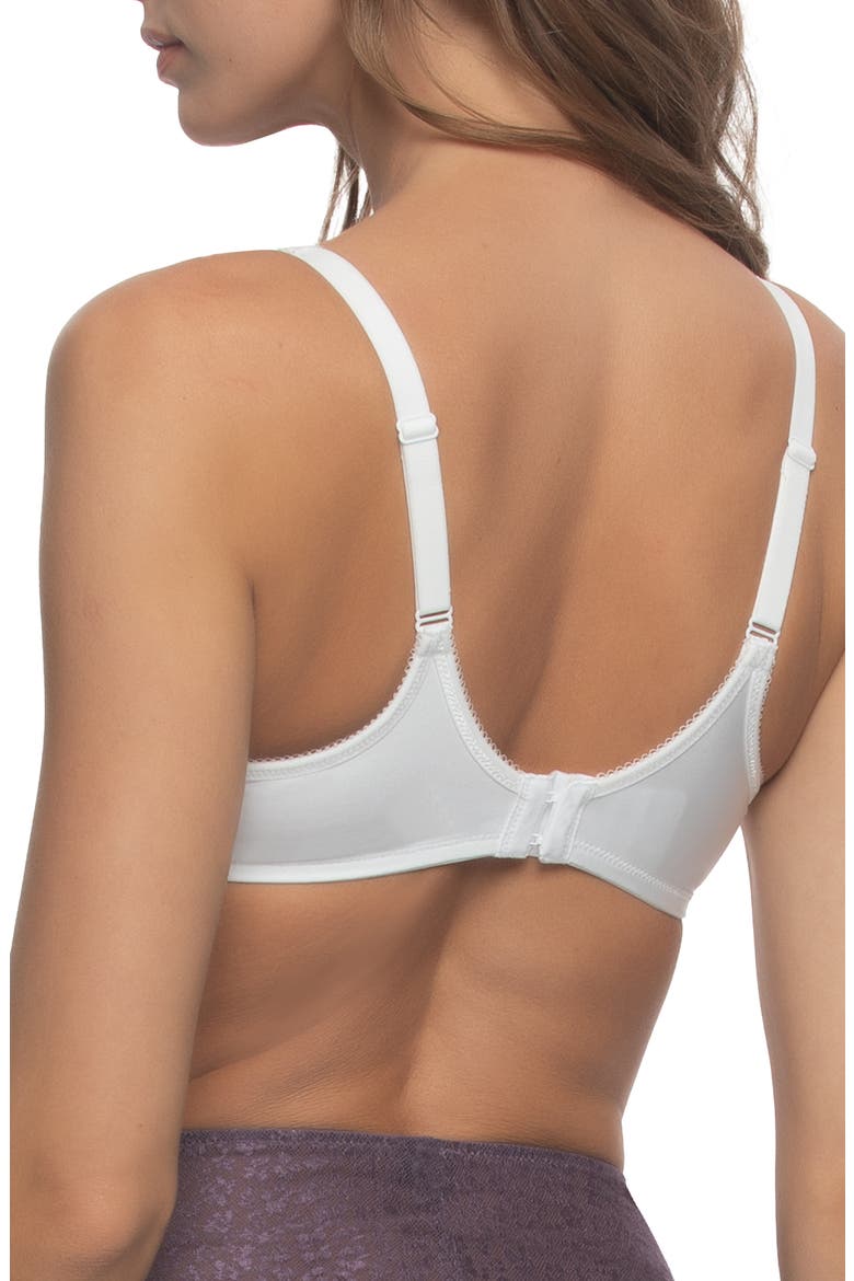 Celestial Full Coverage Underwire Bra, Alternate, color, WHITE