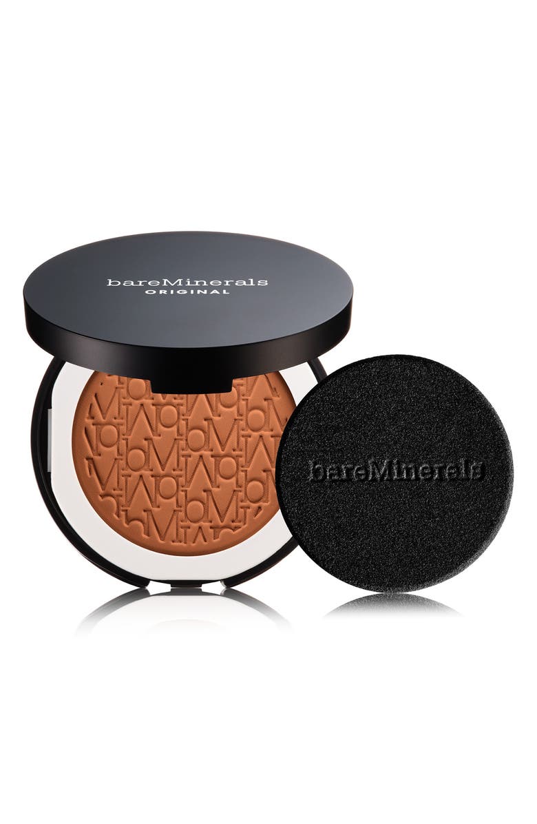 bareMinerals<sup>®</sup> ORIGINAL Talc-Free Pressed Powder Foundation Mineral SPF 15, Main, color, Neutral Dark 24