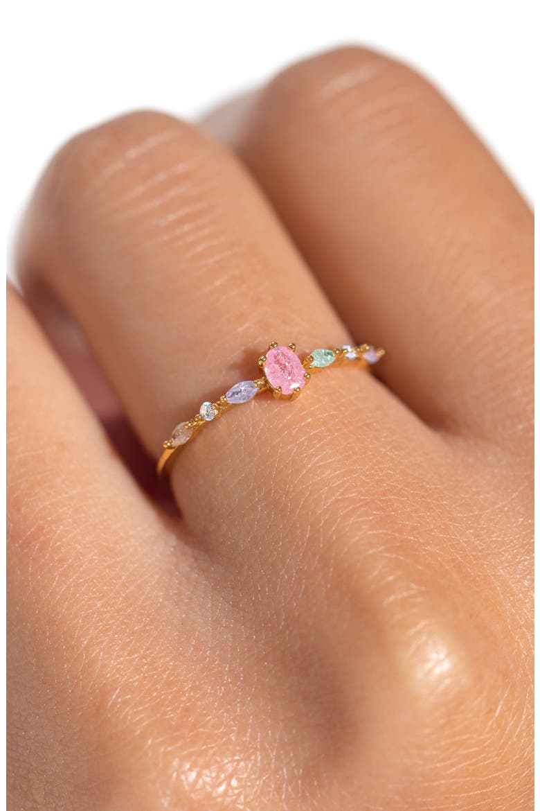 Pastel Sherbet Ring, Alternate, color, GOLD