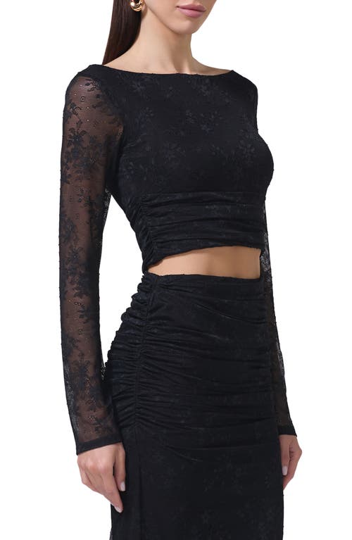 AFRM AFRM NOAM LACE CROP TOP