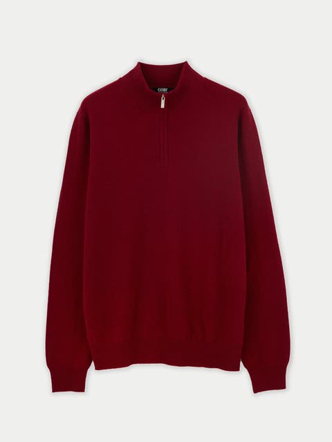 Timeless Half-Zip Cashmere Sweater