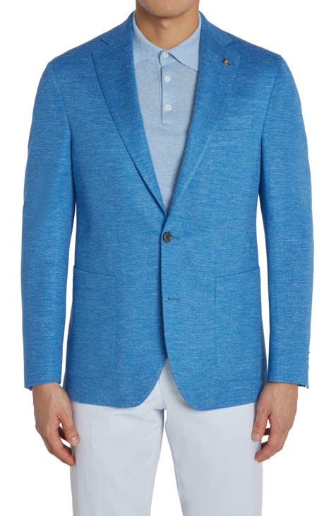 Hartford Soft Constructed Wool & Silk Blend Sport Coat