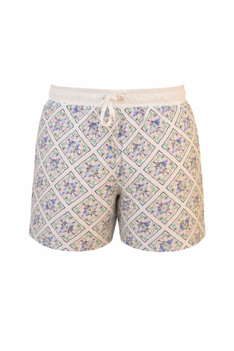 Alessandro Shorts, Main, color, Blue Mosaic