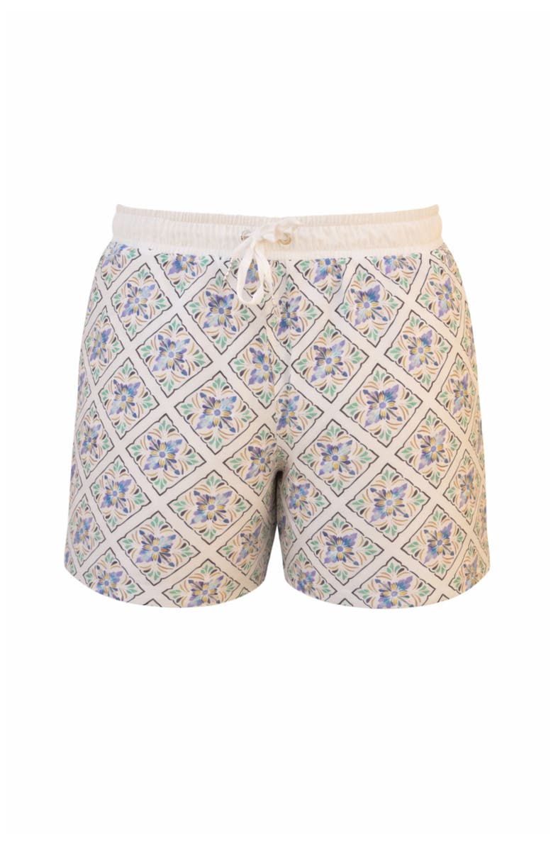 Ivy Swimwear Alessandro Shorts, Main, color, Blue Mosaic