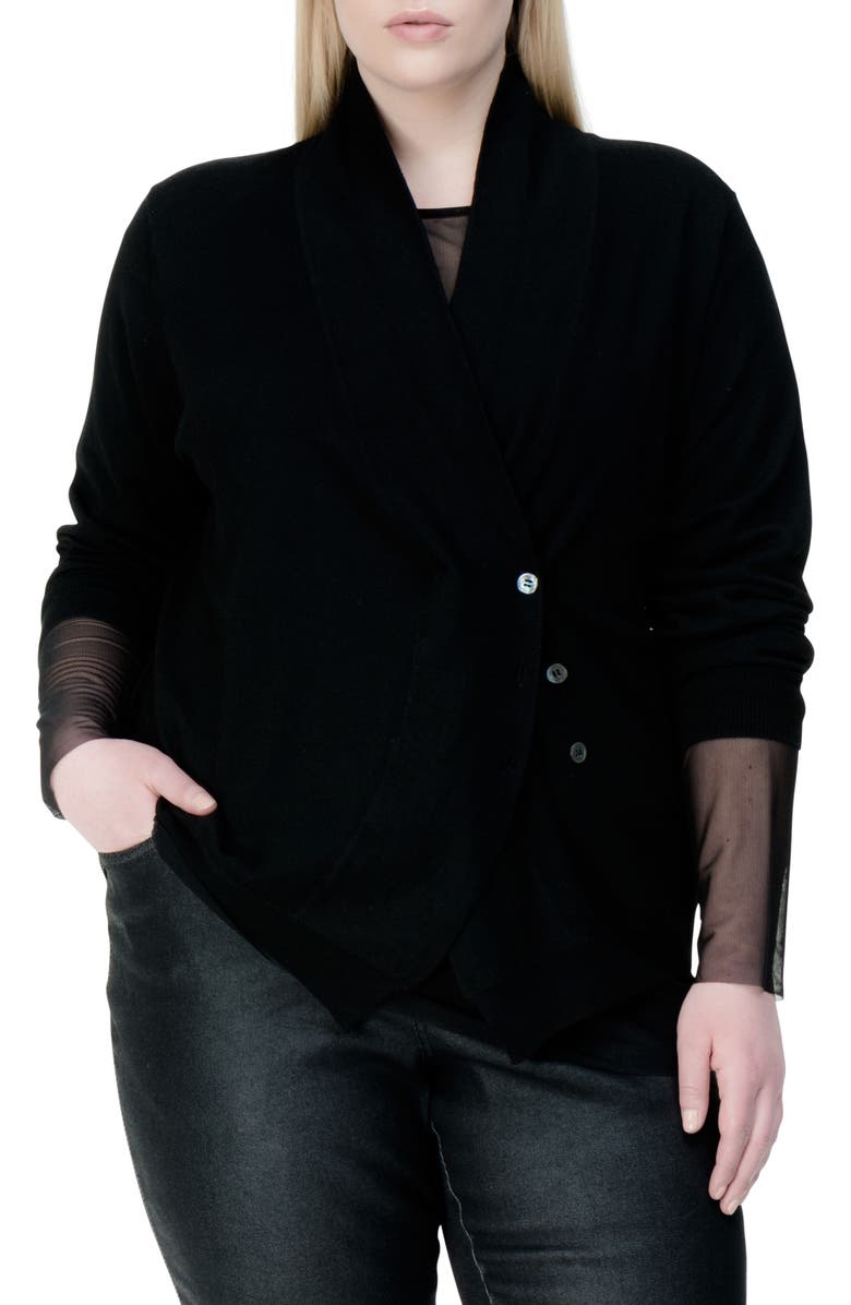 Universal Standard Curved Merino Wool Cardigan, Main, color, 