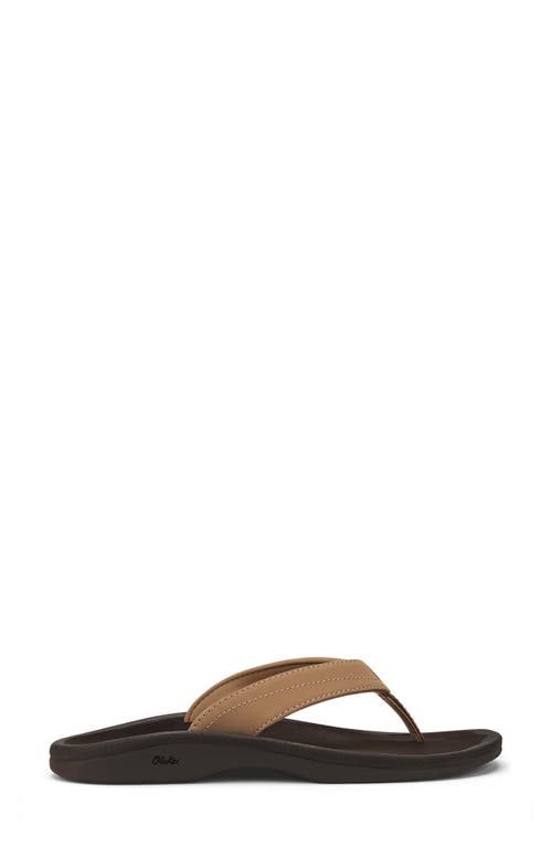 Olukai Ohana Flip Flop In Brown