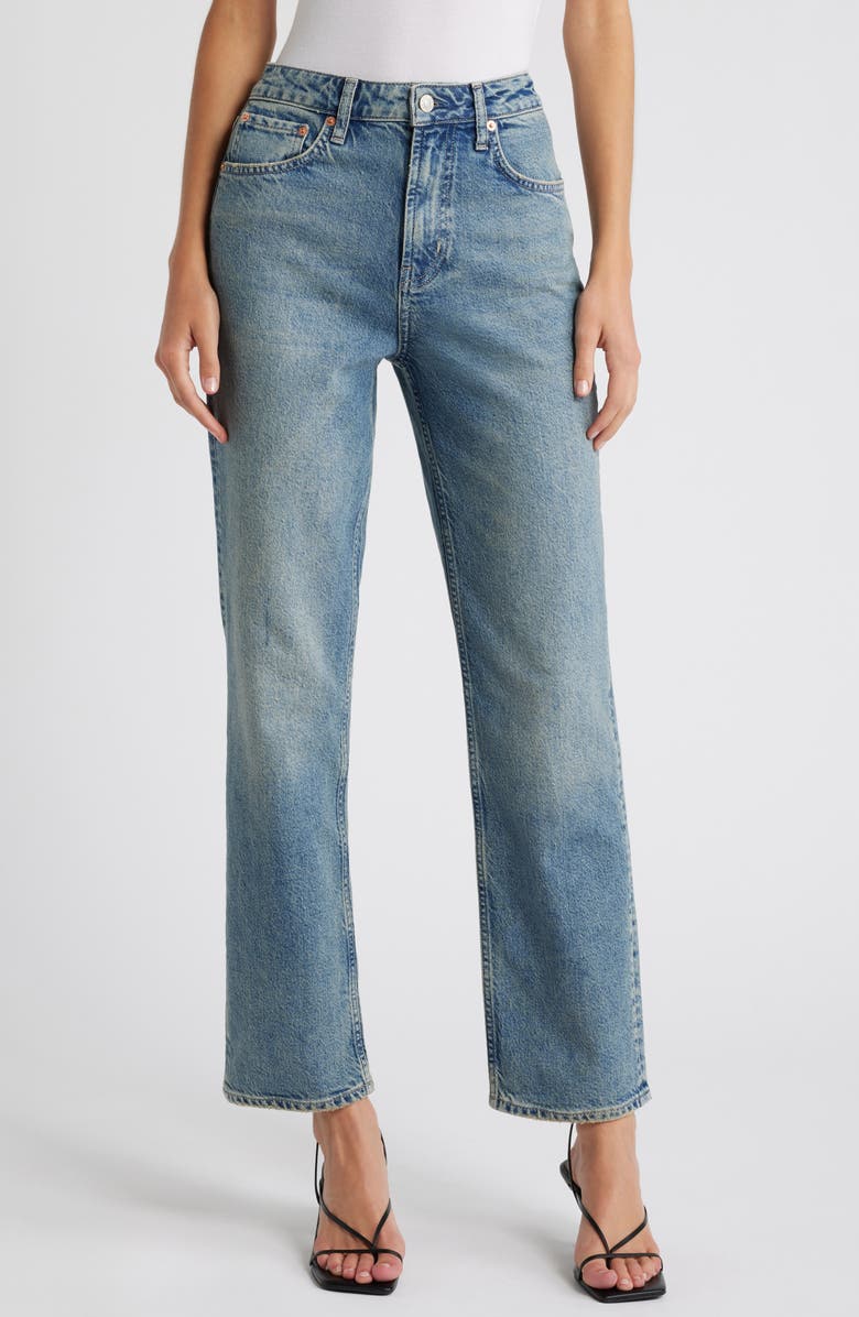 Rails The Topanga High Waist Straight Leg Jeans, Main, color, Desert Sky
