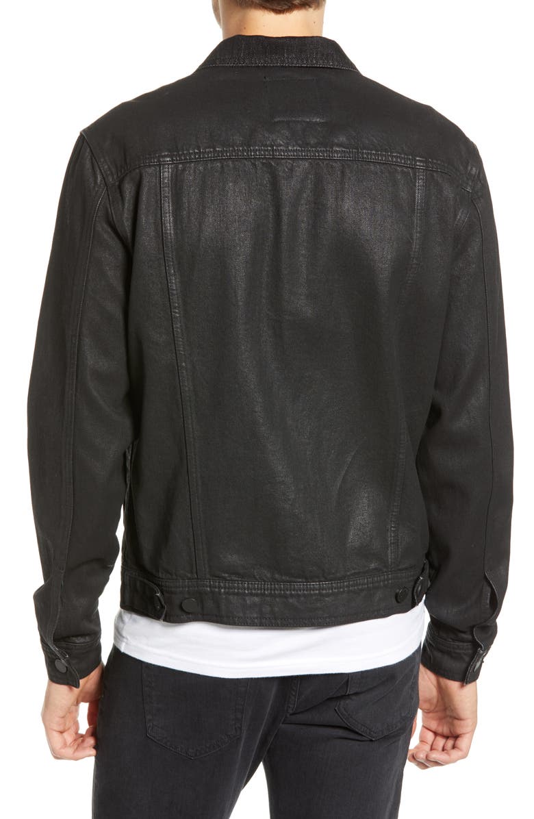 BLANKNYC Coated Denim Jacket, Alternate, color, 