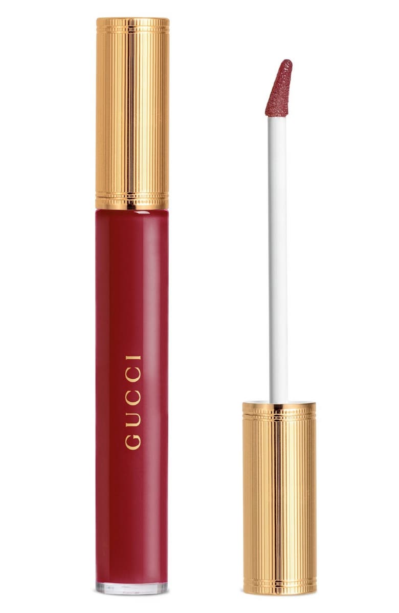 Gucci Gloss à Lèvres Plumping Lip Gloss, Main, color, Rosso Ancora