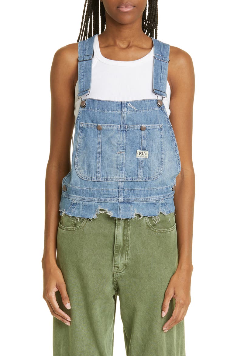 Damon Overall Bib, Main, color, BRINDLEY