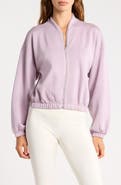 Z by Zella Whisper Knit Bomber Jacket