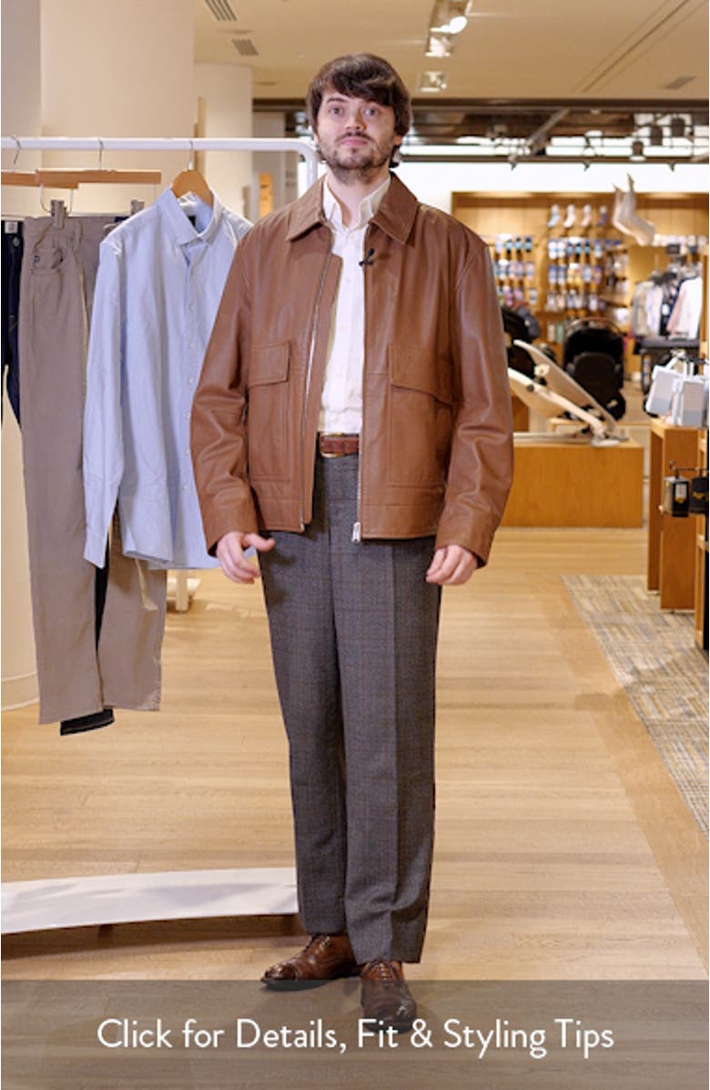 Melanchi Leather Jacket, sales video thumbnail