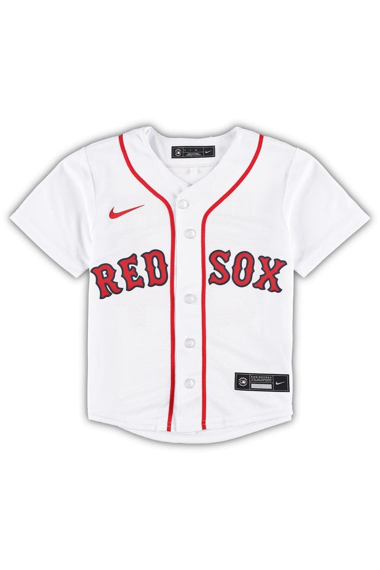 Toddler David Ortiz White Boston Red Sox 2022 Hall of Fame Replica Player Jersey, Alternate, color, White