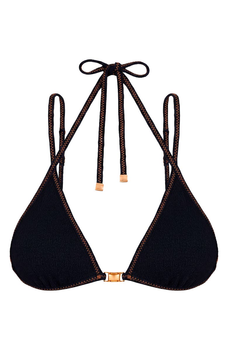 ViX Paula Hermanny Mia Triangle Bikini Top, Alternate, color,