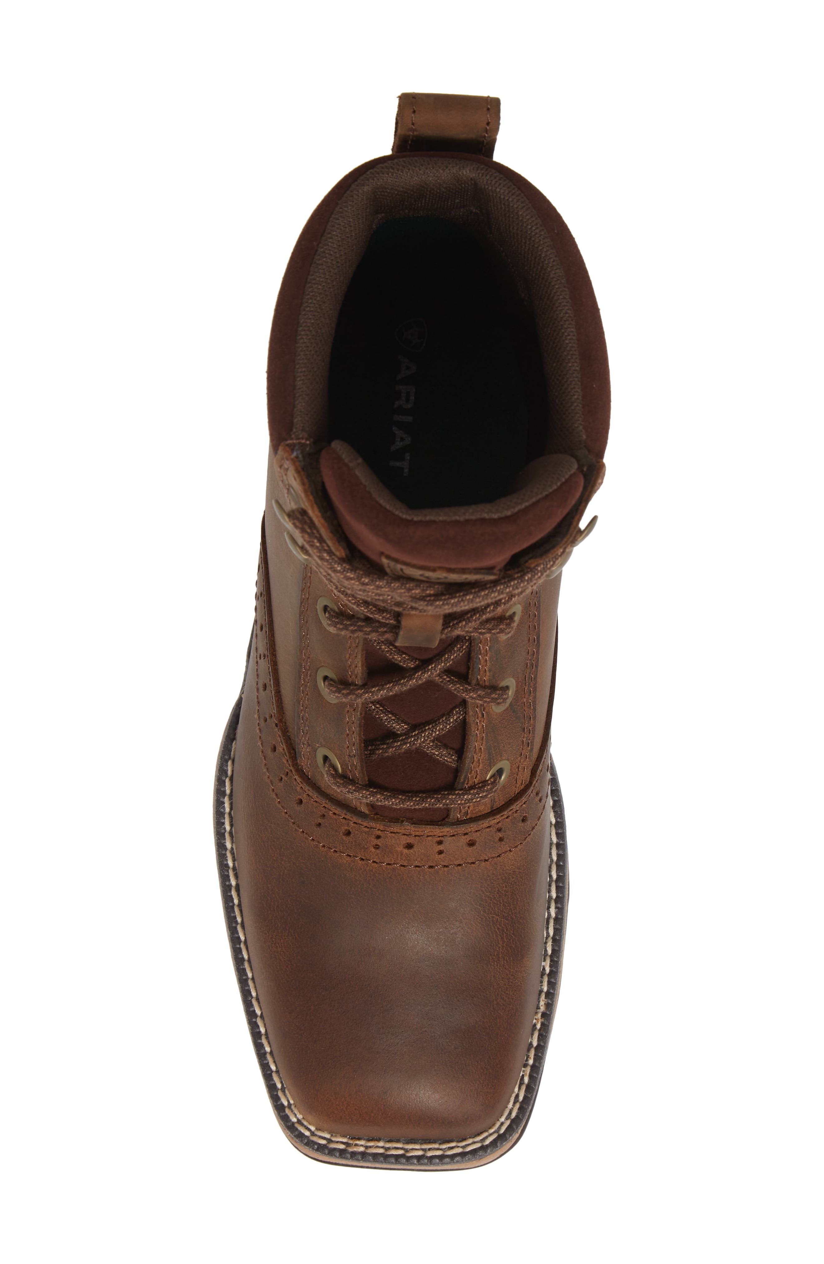 Anthem Lace-Up Boot, Alternate, color, DISTRESSED BROWN