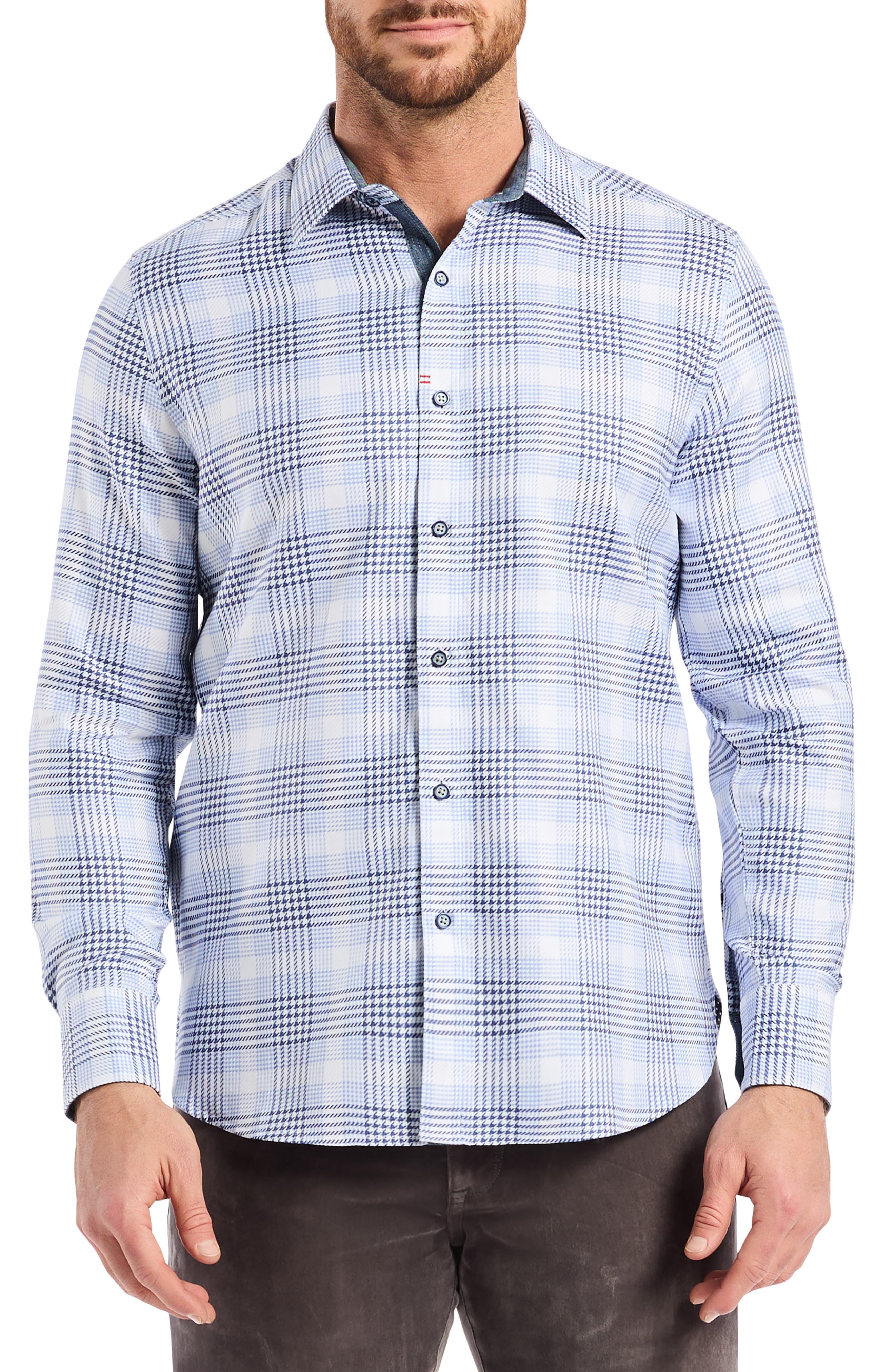 Robert Graham Delford Plaid Cotton Button-Up Shirt