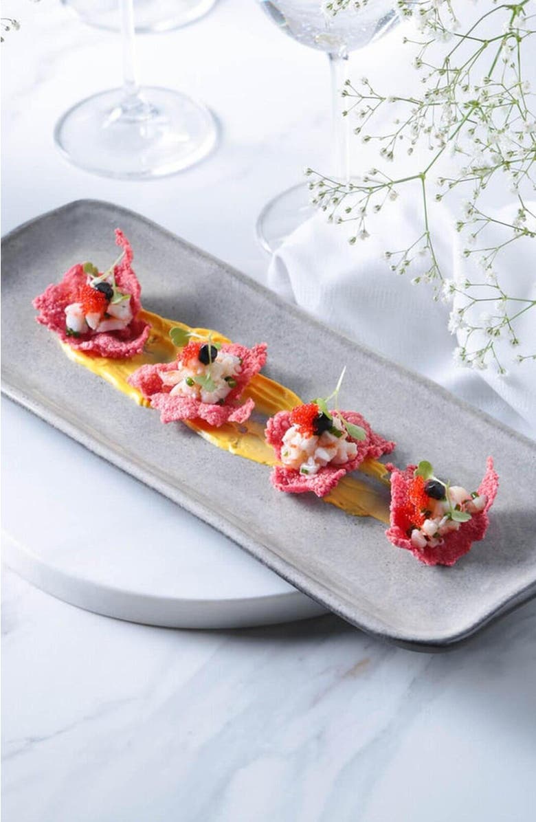 Porto Brasil Rectangular Platter Medium Set of 4, Alternate, color, Dust