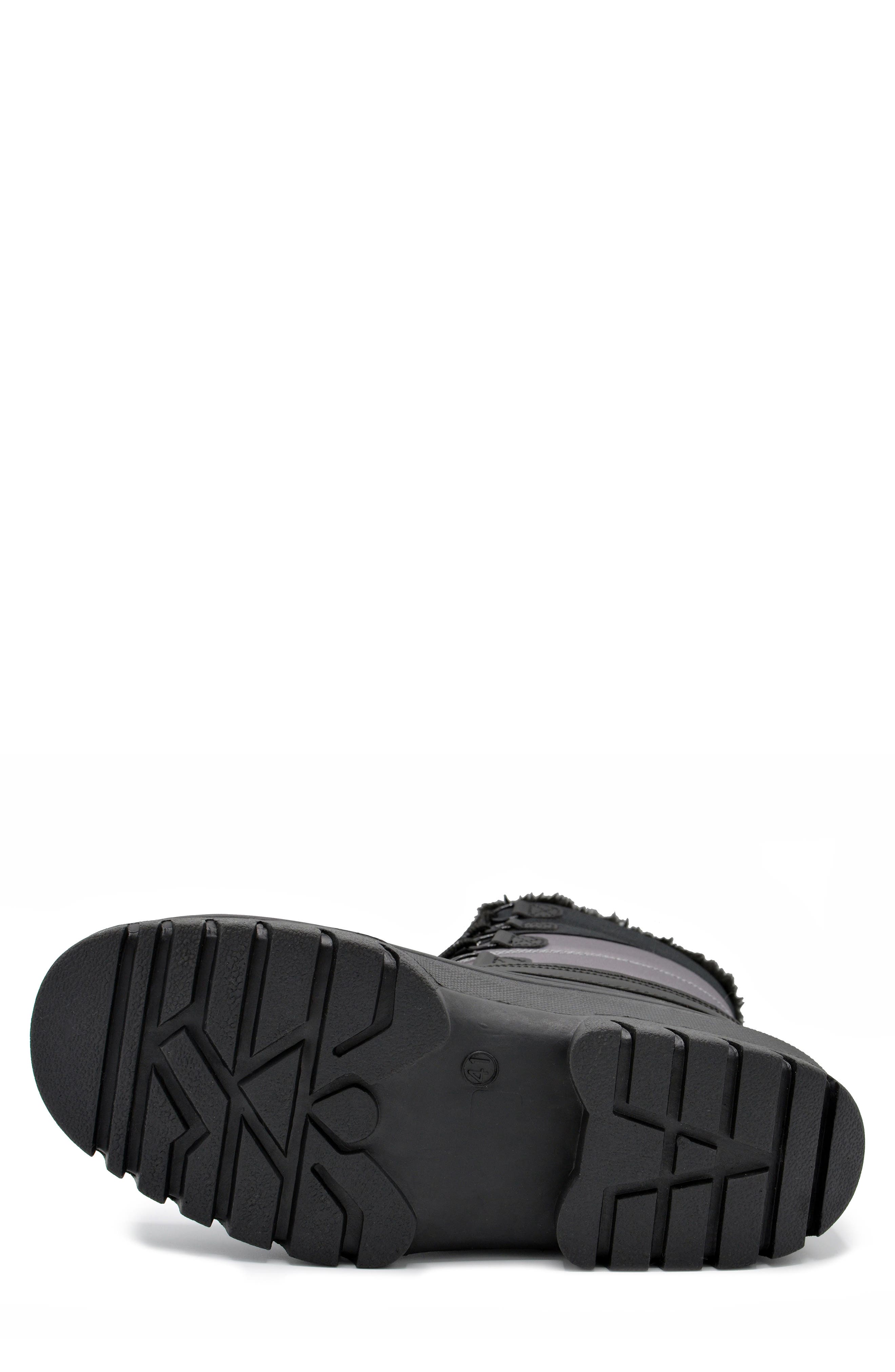 POLAR RANGE Decker Faux Fur Lined Snow Boot, Alternate, color, Grey