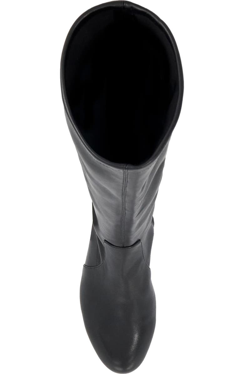 Dune London Topsy Knee High Boot, Alternate, color, Black