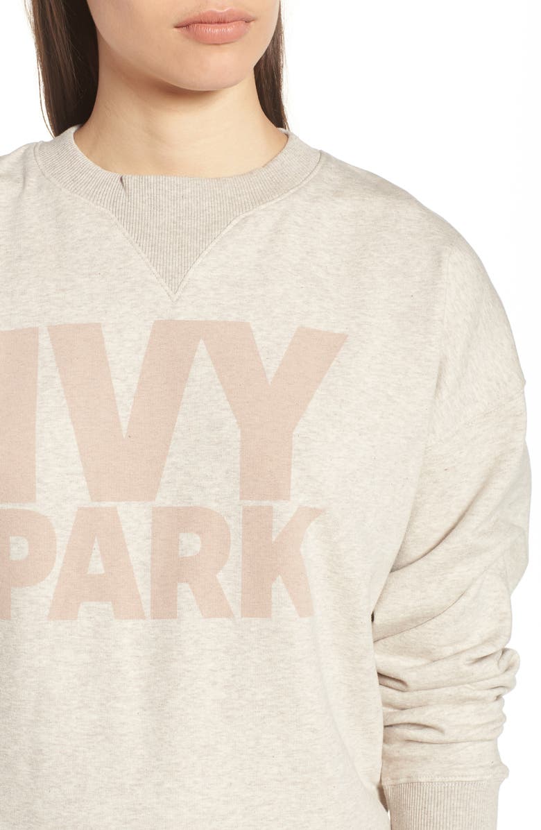 IVY PARK<sup>®</sup> Logo Sweatshirt, Alternate, color, 