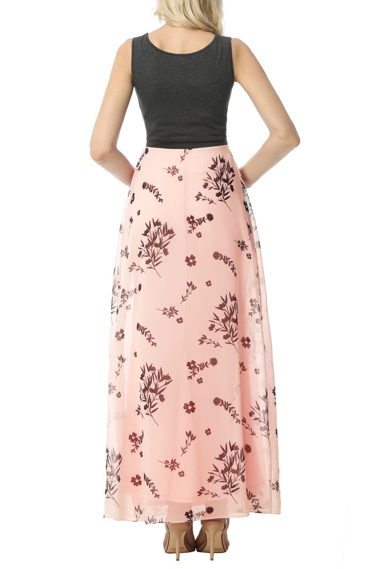 Miho Maternity Maxi Dress, Alternate, color, MULTICOLORED