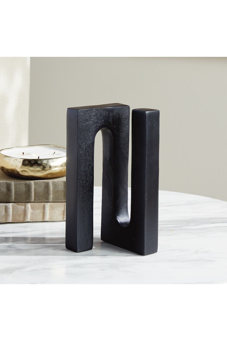 Cassian Sculpture Decorative Object, Alternate, color, Black