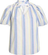SUGARLIPS Darian Floral Ruffle Top
