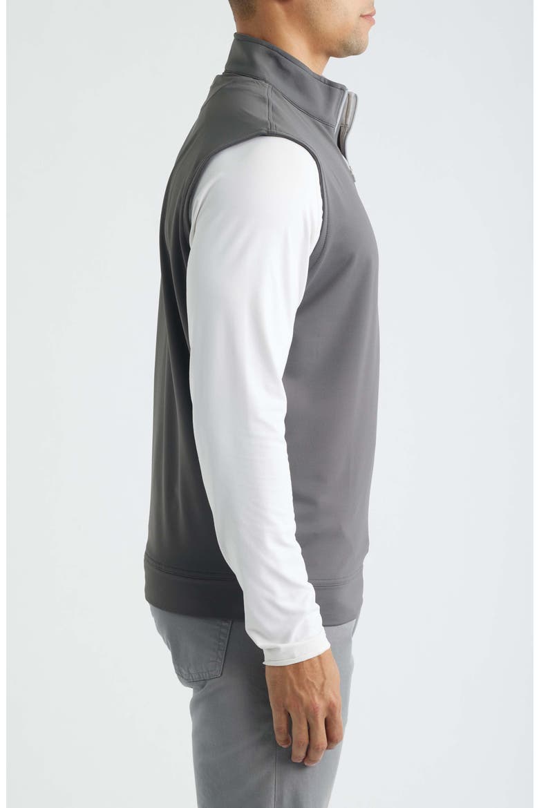 Galway Performance Quarter Zip Vest, Alternate, color, IRON