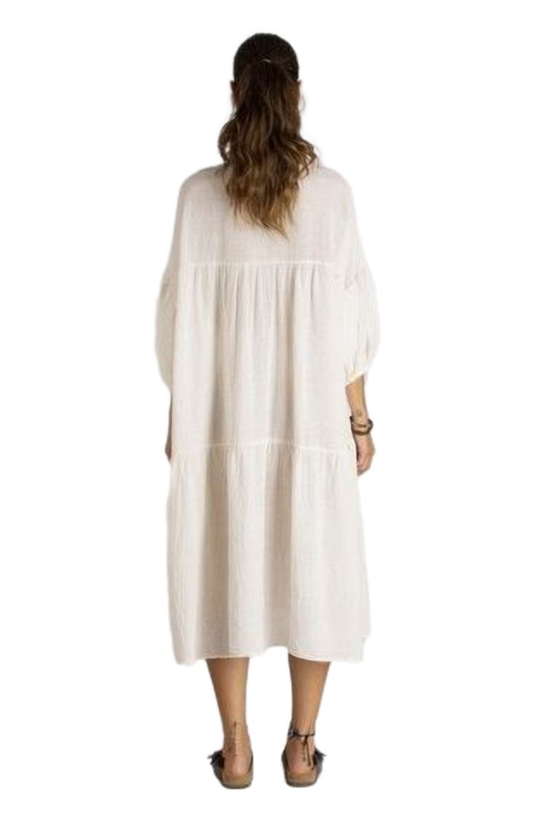 loom.ist Sile Fully-Pleated Dress, Alternate, color, White