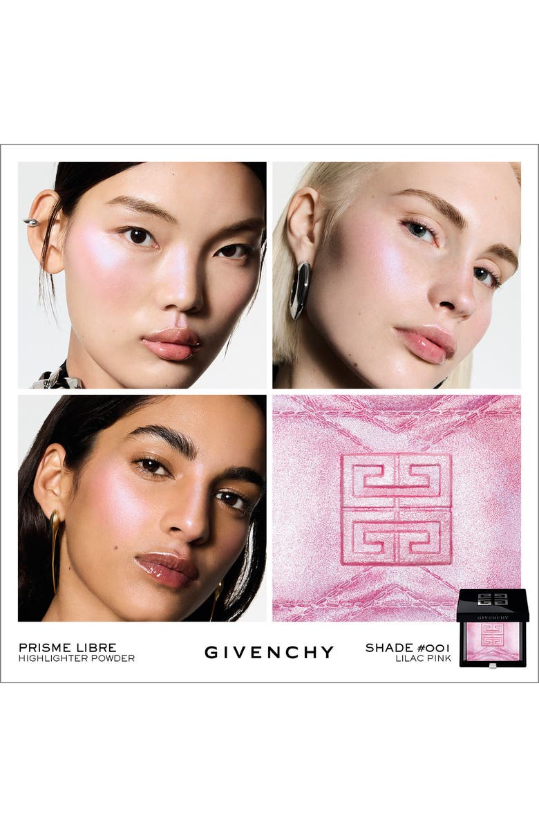 Givenchy Prisme Libre Strobing & Illuminating Highlighter Powder, Alternate, color, 001 Lilac Pink